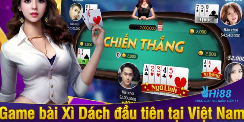 cách chơi xì dách luôn thắng Cách chơi xì dách luôn thắng bằng chiến thuật tách bài