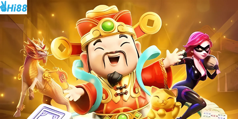 Chơi nổ hũ Thần Tài tại Hi88 để thắng lớn