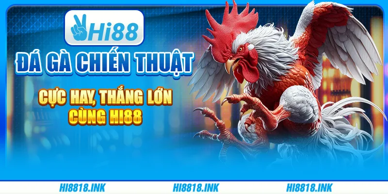 Đá Gà Chiến Thuật Cực Hay, Thắng Lớn Cùng Hi88