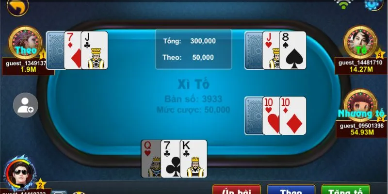 Bí quyết chiến thắng trong trò chơi xì tố