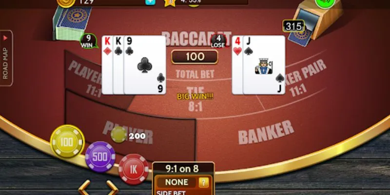 Những loại cược baccarat nổi bật