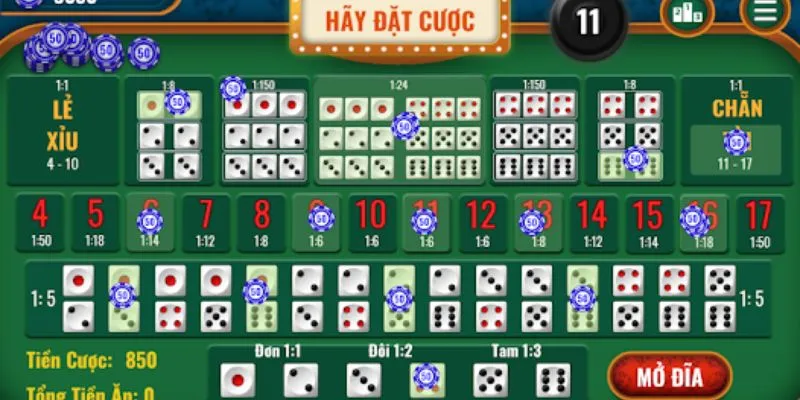 Các mẹo chơi sicbo online rinh thưởng lớn