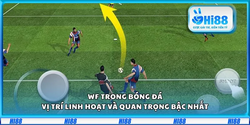 WF trong bóng đá: Vị trí linh hoạt và quan trọng bậc nhất